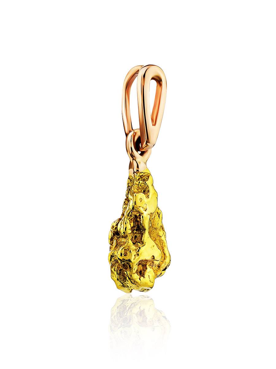 Chic 24K Gold Pendant The Nugget, image , picture 3