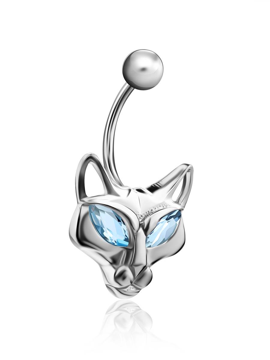 Cat belly button on sale rings