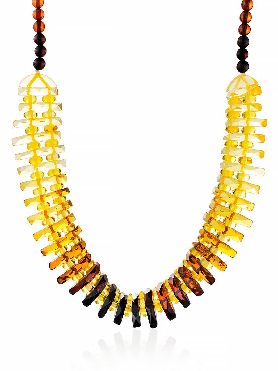 Fabulous Natural Amber Necklace, Length: 44, image 