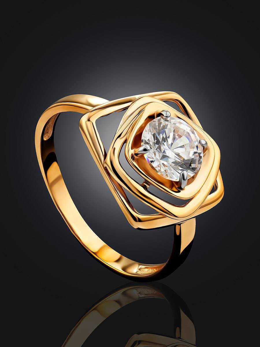 Order 0.44 Carat Heart cut White Gold Swarovski Crystal Engagement Ring  Efrata | GLAMIRA.com