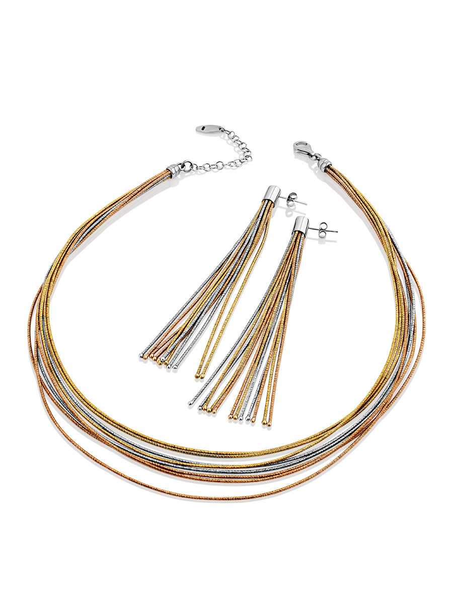 週末のみ☆made Italy⭐︎rada⭐︎necklace＆earring Amazon.com: SURANO DESIGN JEWELRY Sterling Silver Twisted