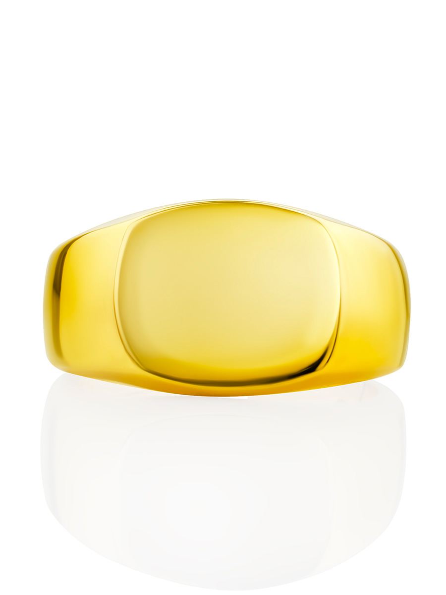 Contemporary Design Signet Ring The ICONIC, Ring Size: Adjustable, image , picture 4
