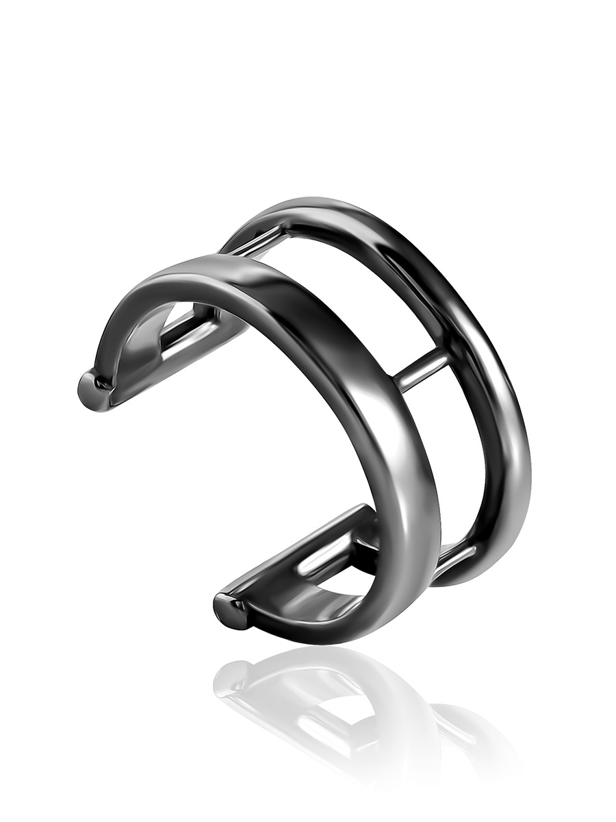 Blackened Silver Ear Cuff The ICONIC, image 