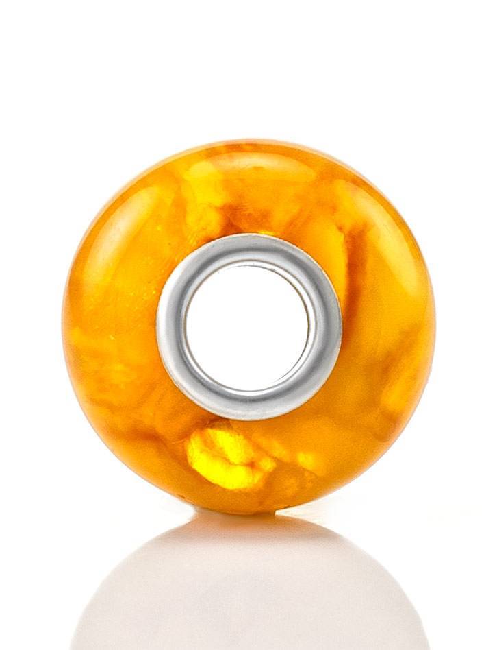 Bright Honey Amber Ball Charm, image , picture 3