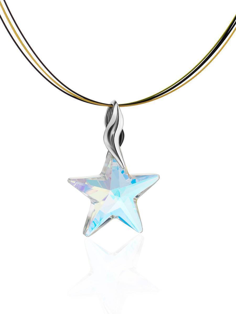 Star crystal sale necklace