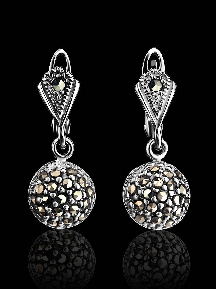 Крупные Серебряные Серьги Без Камней Купить