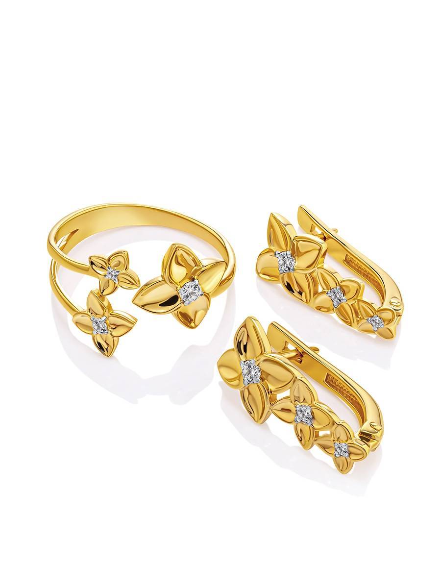 Buy Gold Earrings for Women by Bergo Jewels Online | Ajio.com