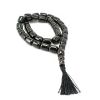Islamic Barrel Cut Amber Prayer Beads, image 