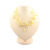 Honey Amber Necklace With Glass Beads the Fable, image 