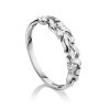 Ultra Chic Silver Crystal Ring, Ring Size: 6 / 16.5, image 