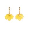 Bright Amber Dangles In Gold The Canada, image 