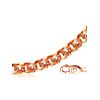 Chunky Gold Plated Silver Bismark Chain 55 cm, Length: 65, image 