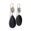 Speckled Mismatched Drop Earrings The Bella Terra, image 