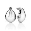 Voluminous Sterling Silver Earrings The Liquid, image 