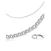 Silver Chain, Length: 50, image 