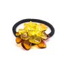 Amber Flower Hair Tie, image 