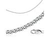Versatile Silver Singapore Rope Chain, Length: 55, image 
