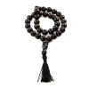 Islamic 33 Black Amber Prayer Beads, image 