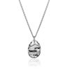 Boho Chic Silver Necklace The Liquid, image 