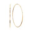 Extra Size Golden Hoop Earrings, image 