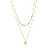 Gilded Silver Multi Strand Necklace  The Liquid, image 