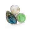 Statement Multi Stone Cocktail Ring The Bella Terra, Ring Size: 8.5 / 18.5, image 