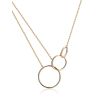 Trendy Geometric Golden Necklace, image 