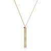 Chic Golden Necklace With Waterfall Chain Pendant, image 
