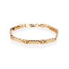 Romantic Style Golden Link Bracelet, image 