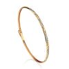 Trendy Golden Bangle Bracelet, image 