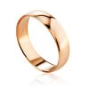 Glossy Golden Band Ring, Ring Size: 6 / 16.5, image 