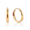 Glamorous Golden Hoop Earrings, image 