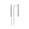 Designer Silver Threader Earrings The ICONIC, image 