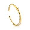 Minimalist Gold Plated Silver Cuff Bracelet The ICONIC, image 
