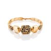 Designer Gold Enamel Link Bracelet, image 