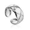Chunky Sterling Silver Adjustable Ring The ICONIC, Ring Size: Adjustable, image 