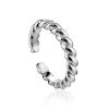 Chic Silver Adjustable Ring The ICONIC, Ring Size: Adjustable, image 