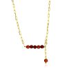 Fashionable Gilded Silver Necklace With Horizontal Bar Pendant The Palazzo, image 