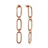 Trendy Gold Plated Silver Chain Earrings The ICONIC, image 