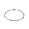 Versatile Silver Crystal Tennis Bracelet, image 