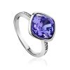 Classy Silver Crystal Channel Set Ring, Ring Size: 9 / 19, image 