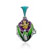 Colorful Enamel Locket Egg Pendant The Romanov, image 