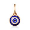 Symbolic Gold Enamel Pendant, image 