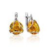 Lustrous Citrine Earrings, image 