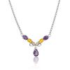 Exquisite Mix Stone Necklace, image 