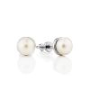 Classy Pearl Stud Earrings, image 