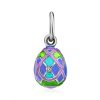 Colorful Enamel Egg Pendant The Romanov, image 