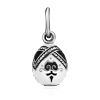 Tiny Silver Enamel Egg Pendant The Romanov, image 