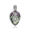Fabulous Silver Crystal Egg Shaped Pendant The Romanov, image 