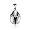 Black And White Enamel Egg Shaped Pendant The Romanov, image 